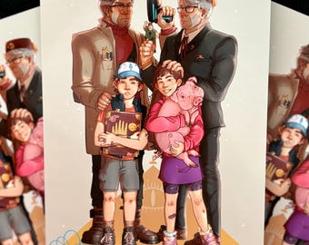 Mystery Family Art Print