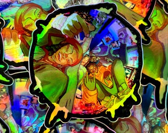 Mutant Mayhem! Ninja Turtles Holographic Sticker