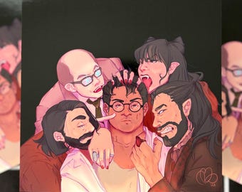Familiar Appreciation! Vampires Art Print