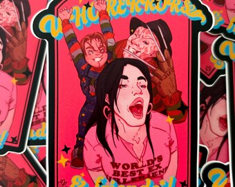 Horrors and Friends Sticker