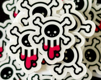 By NMP Skull Sticker