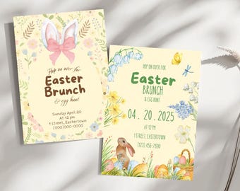 Easter Brunch Invitation | Digital Download | Printable Easter Invite