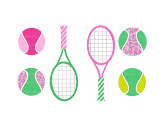 New! Tennis Clip Art (Instant Download)