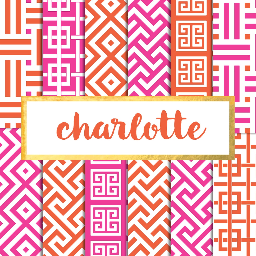 Charlotte V.3 Digital Paper Pack (instant Download) - Etsy
