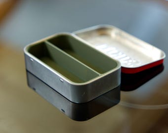 Altoid Tin Insert Organizer Tray | EDC, Prepper, Fishing, Sewing, Weekly Pill Compartments, Gift Box, Fire Starter.  Made in the USA!