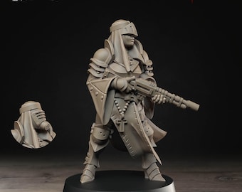 Sanctifed Legion Sniper Priest with Sniper Rifle
