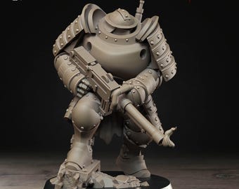 Holy Shogunate Heavy Infantry with heavy shotgun
