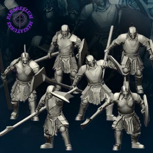 Super Orc warriors with spear