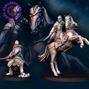 Demon&#39;s Slaughter Elf - foot and mounted