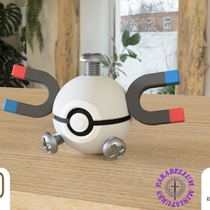 Magnemite, Character CritterBall Series Designed by N3D