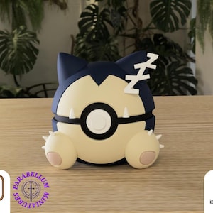 Snorlax, Character CritterBall Series Designed by N3D