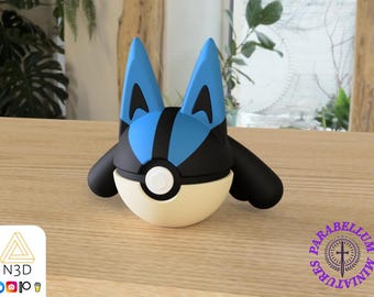 Lucario, Character CritterBall Series Designed by N3D