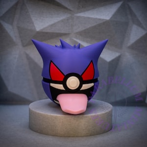 Ghastly, Haunter & Gengar  Evolution Line, Character CritterBall Series Designed by N3D