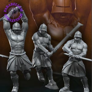Bloody handed orc berserkers