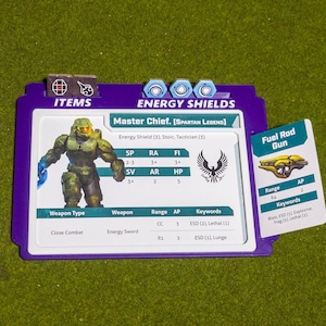Halo Flashpoint Profile Card Holders