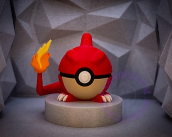 ヒトカゲの進化ライン。ヒトカゲ、リザードン、チャイザードのポケモン