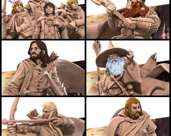 The Explorers Bundle - all nine figures