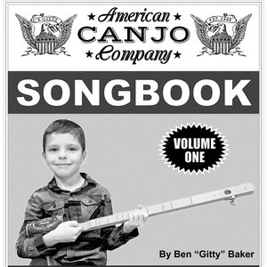 American Canjo Songbook Volume 1 Easy-to-play Tablature for 53 Well-Known Songs Printed Version image 1