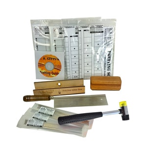 Complete Cigar Box Guitar Fretting Starter Kit: Tools, Templates, Frets and Guide! Product # 41-010-01