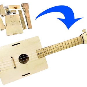 Build-it-Yourself DIY Concert Ukulele Kit - Easy to Build, Fun to Play, Made in the USA!!