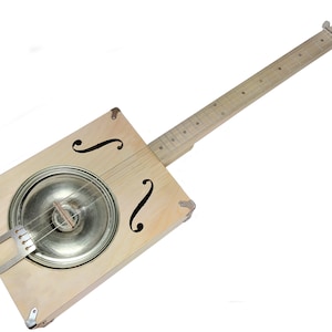 The "Hubcap Howler" 4-String Resonator Guitar Kit - 23" Scale GDGB