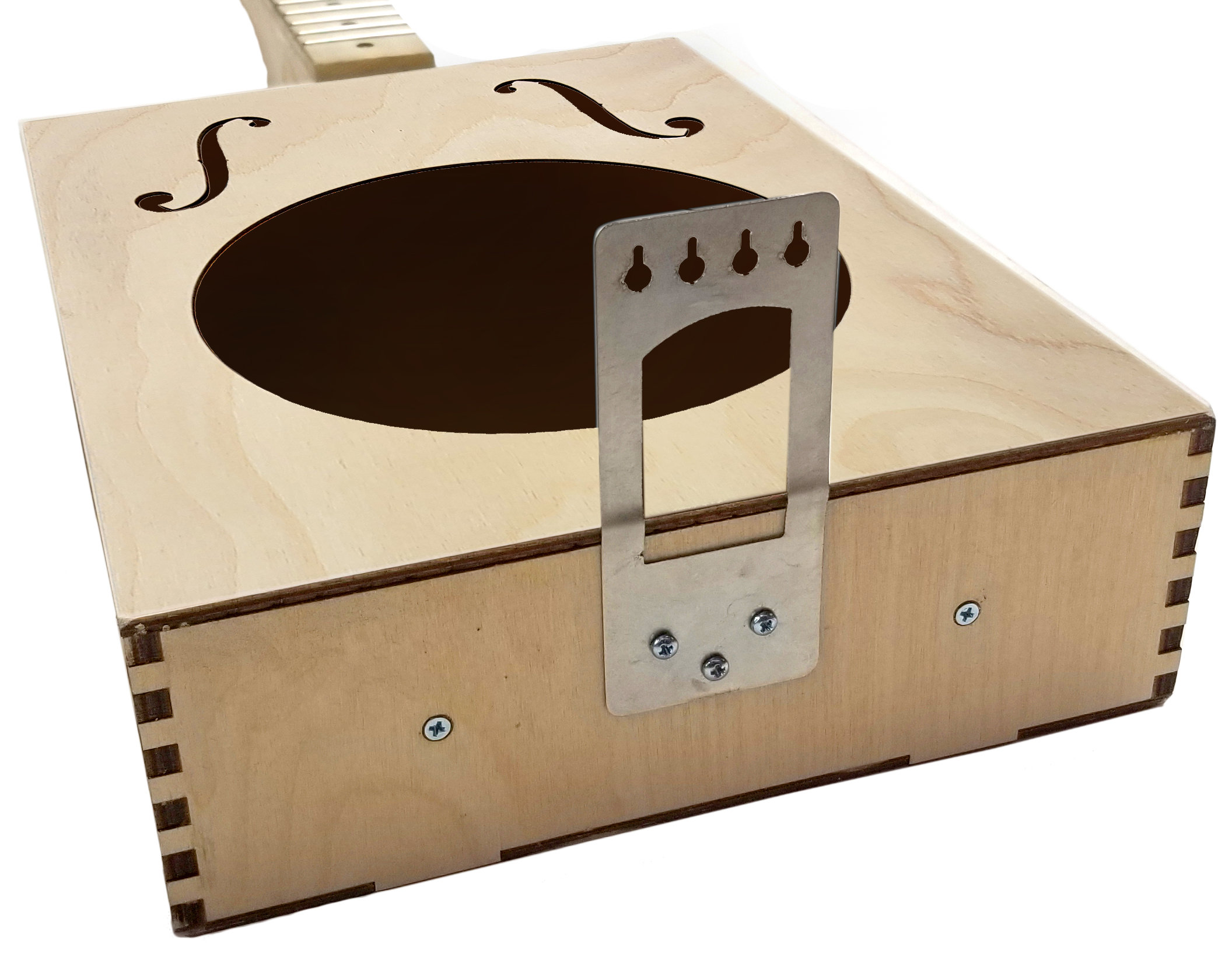 The hubcap Howler 3string Resonator Guitar Kit Etsy UK