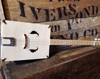 The "Mountain Tenor" 4-string Acoustic DIY Box Guitar Kit