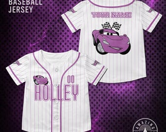 Disney Holley Shiftwell Cars Movie Customize Baseball Jersey, Disney Cars Movie Shirt, Holley Shiftwell Cars Disney Trip Shirt.