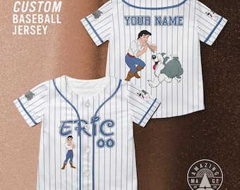 Camisa de beisebol personalizada Disney Price Eric, filme A Pequena Sereia, camiseta da princesa Disney Under the Sea, camiseta da viagem Disney