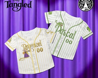 Tangled Pascal Baseball Jersey, Disney Pascal Cute Shirt, Disney