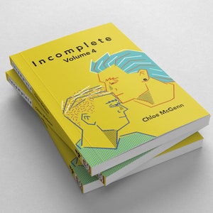 Digitale Edition - Incomplete Band 4 - eine Graphic Novel über LGBT-Themen und Behinderung - unabhängiger Verlag