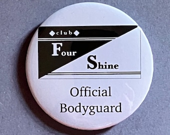 Four Shine official bodyguard - Yakuza (like a dragon) themed pin badge