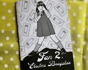 Fan 2 - monochrome per-zine about my movie fixations