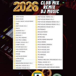 DJ MUSIC 2026 Club Mix Remix image 2