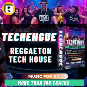 TECHENGUE REGGAETON Tech House Music Pack tracks for Djs