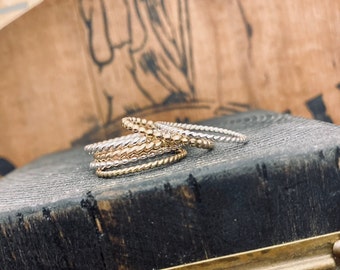 Stacking Rings by Brag About It Jewelry