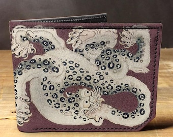 Tiger Tail - Handmade Leather Bifold Wallet