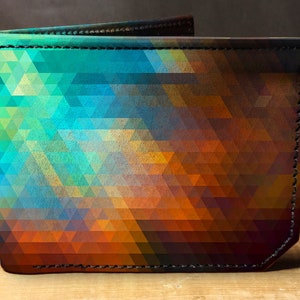 Color - Handmade Leather Bifold Wallet