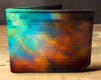 Color - Handmade Leather Bifold Wallet