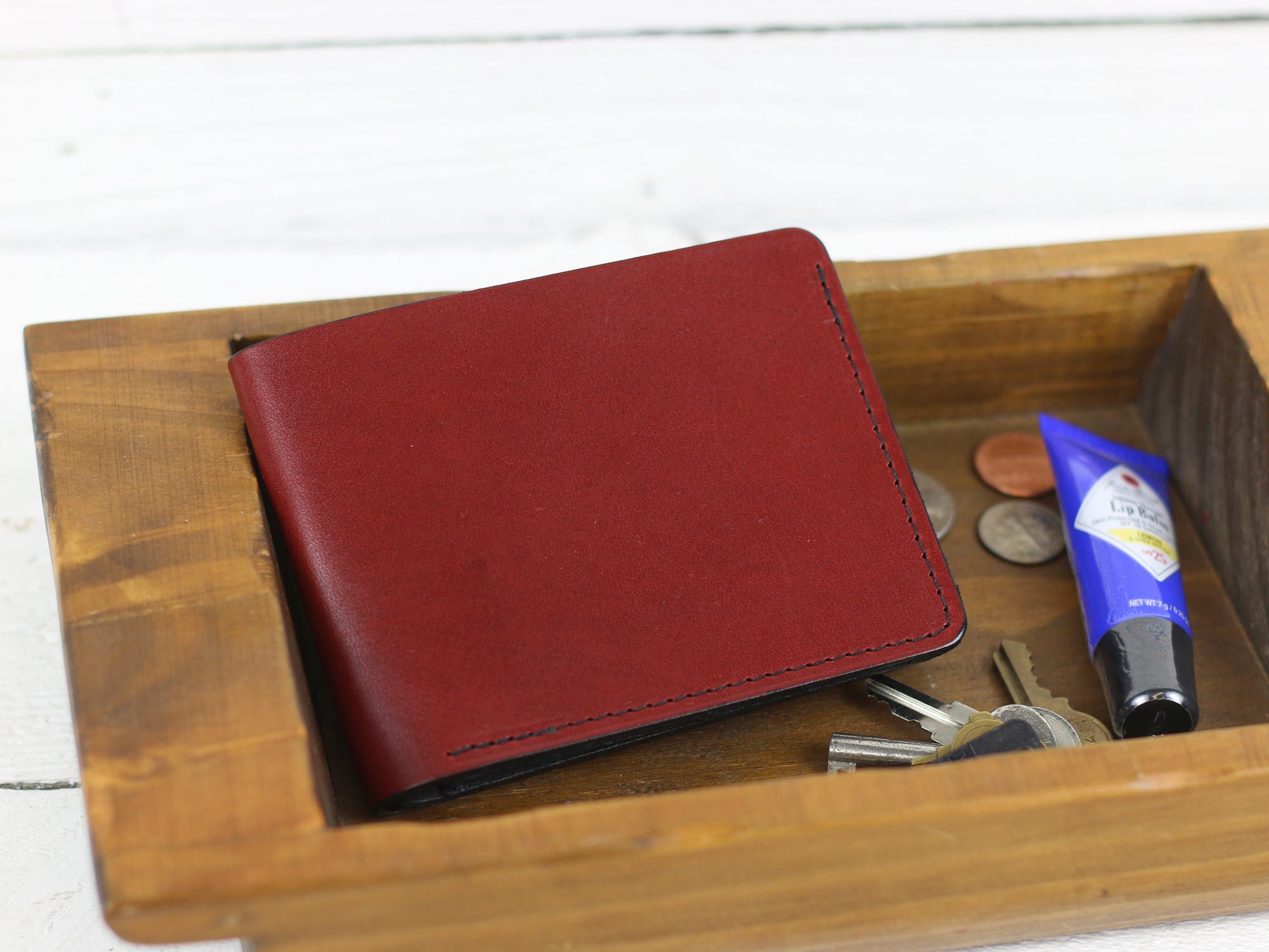Mens Leather Wallet Mens Wallet Dear Wallet Leather Wallet Etsy