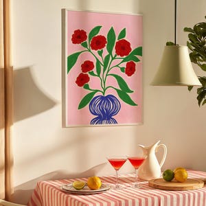 Jarrón I / Póster / Decoración del hogar