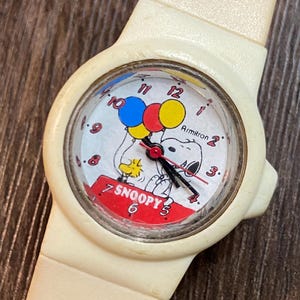 Armitron Snoopy Watch - Etsy