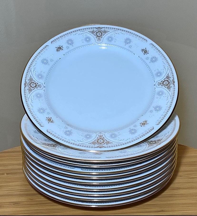 Vintage Antique Noritake Highclere #2062 Discontinued 10K Gold