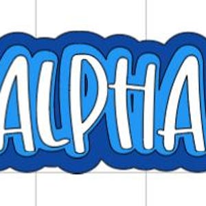 Alpha Delta Pi Sticker, ADPI car decal, Sorority sticker,