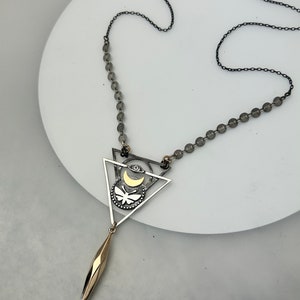 Générique Handmade Tarot Vision Pendant, All-Seeing Eye