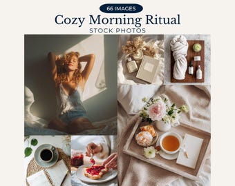 Cozy Morning Routine Stock Photos Neutral Aesthetic Lifestyle Images Faceless Self Care  Morning Routine Stock Photo Aesthetic Lifestyle