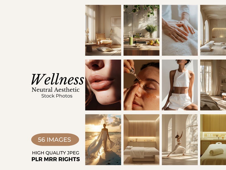 Neutral Wellness Aesthetic Stock Photos Health Self-Care Lifestyle Wellness Aesthetic Stock Photos Wellness Coach Instagram Photos Reels
