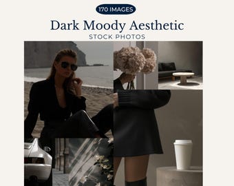 Dark Moody Aesthetic Stock Photos Minimalist Dark Luxury Photography Lifestyle Fashion Stock Photos Instagram Branding & Social Media