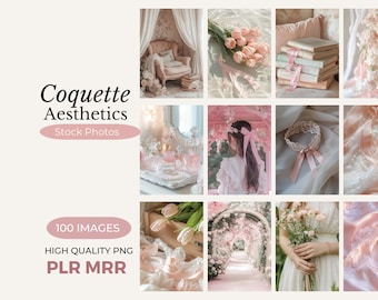Coquette Aesthetic Stock Photos Faceless Coquette Instagram Reels Stock Photo Pink Coquette Faceless Digital Instagram Reels Photos PLR MRR