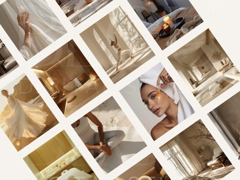 Neutral Wellness Aesthetic Stock Photos Health Self-Care Lifestyle Wellness Aesthetic Stock Photos Wellness Coach Instagram Photos Reels